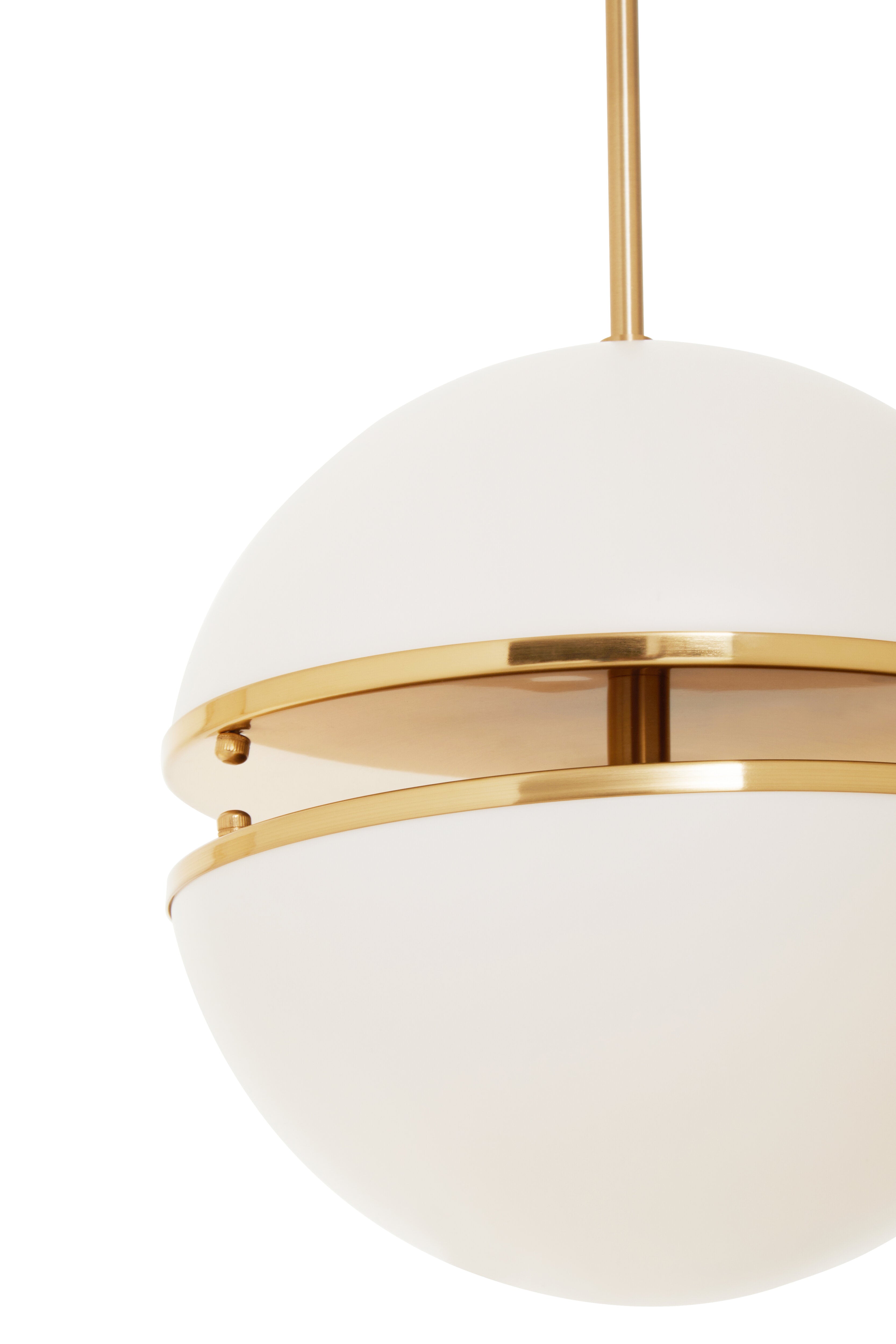 Abira Brushed Brass Pendant Light